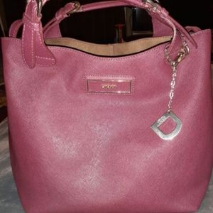 DNKY Leather Tote